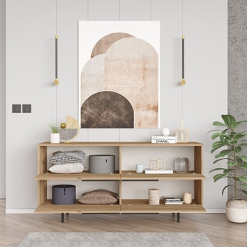 Obývacia zostava so stolíkom ONOL 2 dub 3