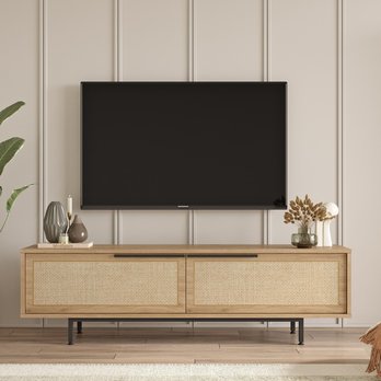 TV stolík ONOL 4 dub/ratan 4