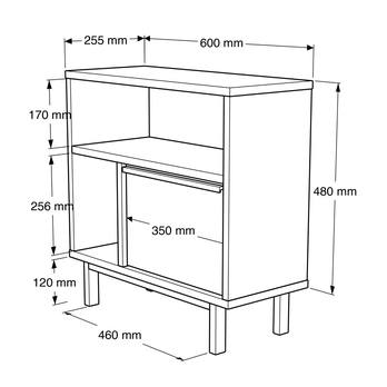 Regál ONOL 9 biela 4