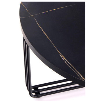 Konferenčný stolík ONTACO čierny mramor 2