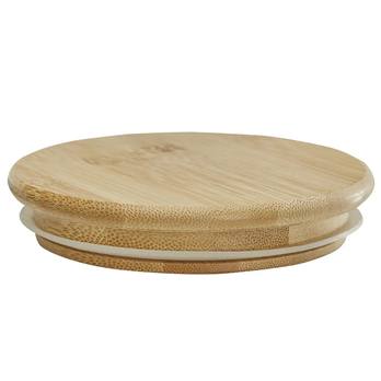 Sklenená dóza OPHELIA sklo/bambus, výška 26 cm 4