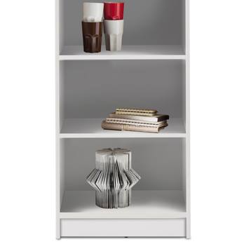 Regál/knižnica OPTIMUS 35-015 biela 2