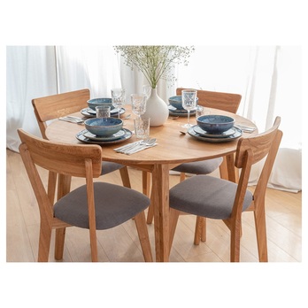 Jedálenský stôl ORB dub, šírka 90 cm 1