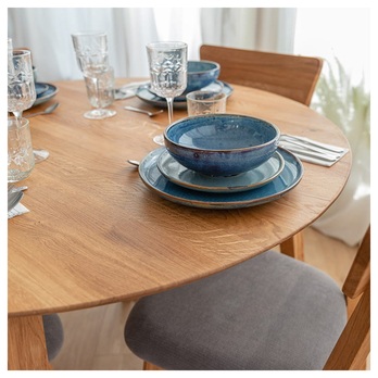 Jedálenský stôl ORB dub, 110 cm 3