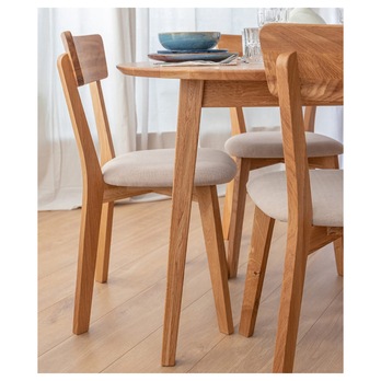 Jedálenský stôl ORB dub, 110 cm 4