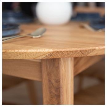 Jedálenský stôl ORB dub, 110 cm 6