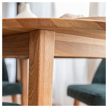 Jedálenský stôl ORB dub, 110 cm 7