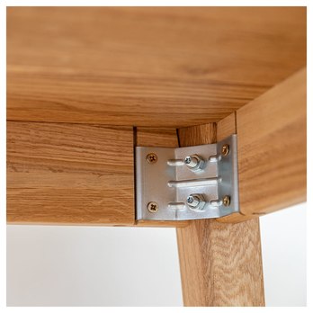 Jedálenský stôl ORB dub, 110 cm 13