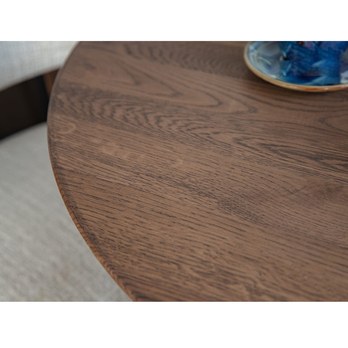 Jedálenský stôl ORB tabáková hnedá, 110 cm 3