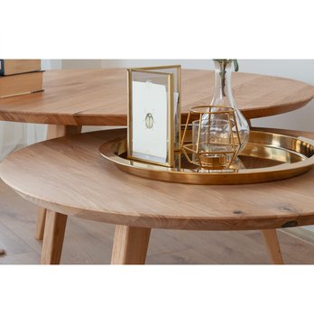 Konferenčný stolík ORB dub, 90 cm 3