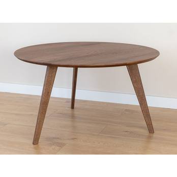 Konferenčný stolík ORB tabáková hnedá, 90 cm 1