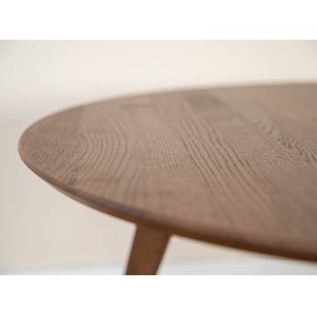 Konferenčný stolík ORB tabáková hnedá, 90 cm 2