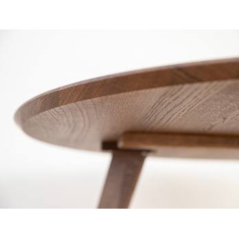 Konferenčný stolík ORB tabáková hnedá, 90 cm 4