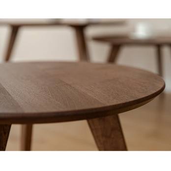 Konferenčný stolík ORB tabaková hnedá, 50 cm 2