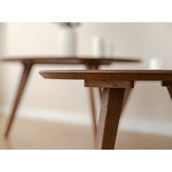 Konferenčný stolík ORB tabaková hnedá, 50 cm 4