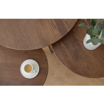 Konferenčný stolík ORB tabáková hnedá, 70 cm 2