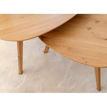 Konferenčný stolík ORB dub, 69x67 cm 4