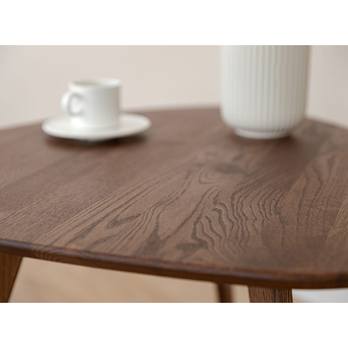 Konferenčný stolík ORB tabáková hnedá, 69x67 cm 2