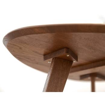 Konferenčný stolík ORB tabáková hnedá, 69x67 cm 3