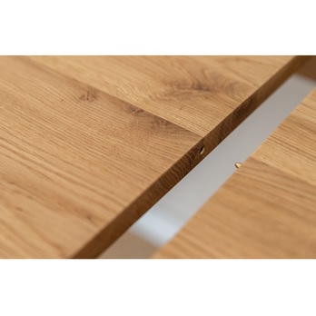 Jedálenský stôl ORB dub/čierna, 165x80 cm 3