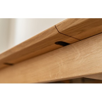 Jedálenský stôl ORB dub/čierna, 165x80 cm 9