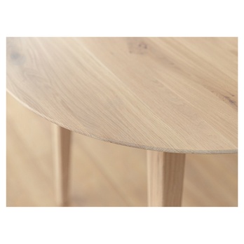 Jedálenský stôl ORB bielený dub, 110 cm 4
