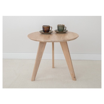 Konferenčný stolík ORB bielený dub, 50 cm 2
