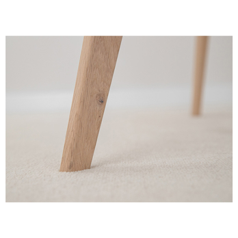 Konferenčný stolík ORB bielený dub, 90 cm 6