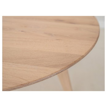 Konferenčný stolík ORB bielený dub, 70 cm 5