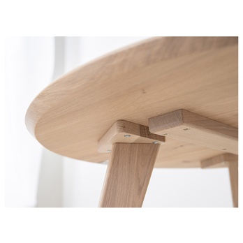 Konferenčný stolík ORB bielený dub, 70 cm 6