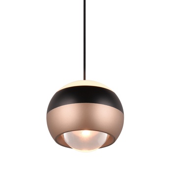 Závesné svietidlo ORBIT I kávová 3