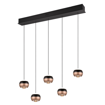 Závesné svietidlo ORBIT IV kávová 1