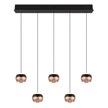 Závesné svietidlo ORBIT IV kávová 3