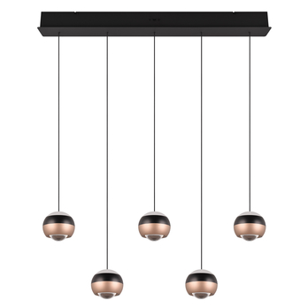 Závesné svietidlo ORBIT IV kávová 5