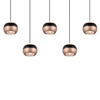 Závesné svietidlo ORBIT IV kávová 9