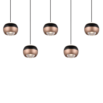 Závesné svietidlo ORBIT IV kávová 10