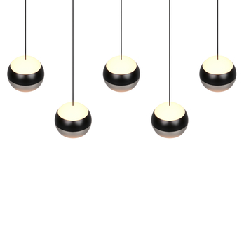 Závesné svietidlo ORBIT IV čierna 6