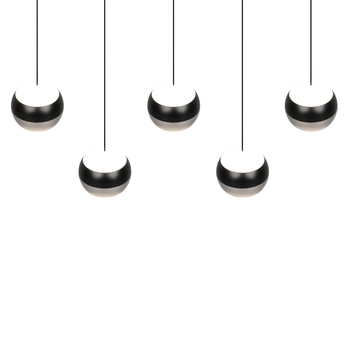 Závesné svietidlo ORBIT IV čierna 7