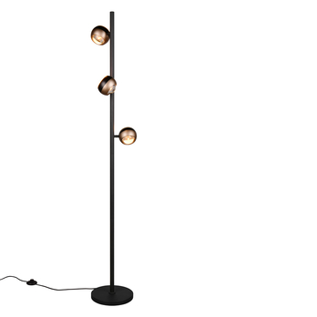 Stojacia lampa ORBIT kávová 2
