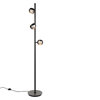 Stojacia lampa ORBIT čierna 2