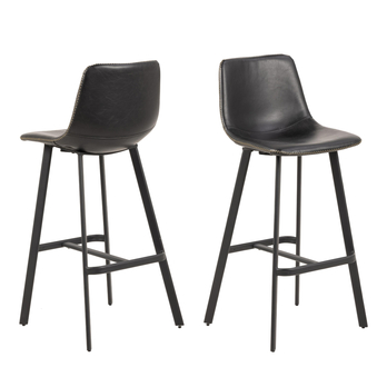 Barová stolička OREGON čierna 2