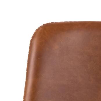 Barová stolička OREGON svetlohnedá/čierna 4