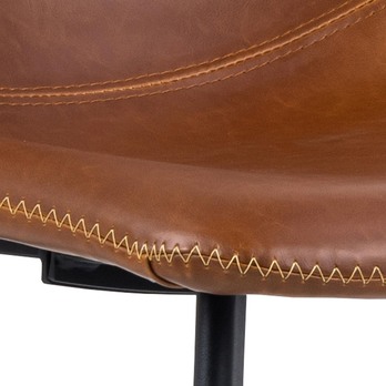 Barová stolička OREGON svetlohnedá/čierna 5