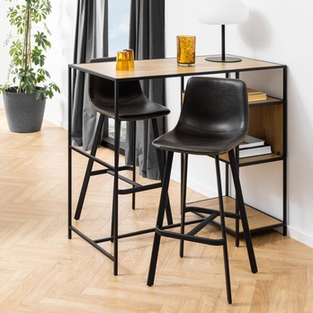 Barová stolička OREGON čierna 1