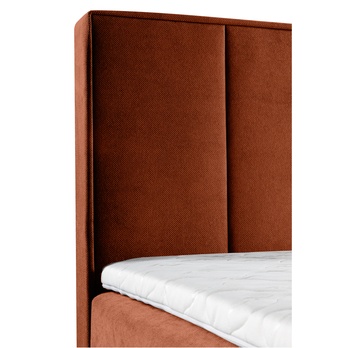 Posteľ s matracom ORES 1 oranžová, 160x200 cm 3