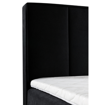 Posteľ s matracom ORES 1 tmavosivá, 140x200 cm 3