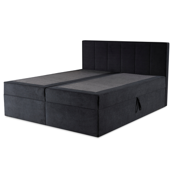 Posteľ s matracom ORES 2 tmavosivá, 180x200 cm 3