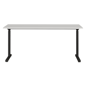Písací stôl ORFI svetlosivá/čierna, šírka 160 cm 2