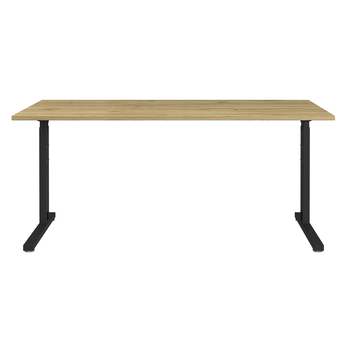 Písací stôl ORFI dub grandson/čierna, šírka 160 cm 2