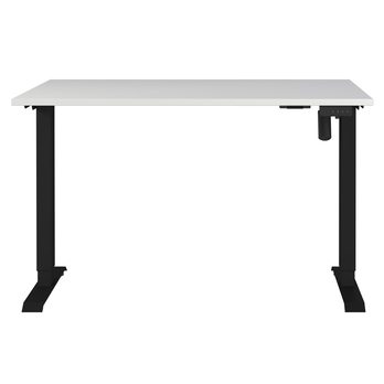 Písací stôl ORFI svetlosivá/čierna, šírka 120 cm 2